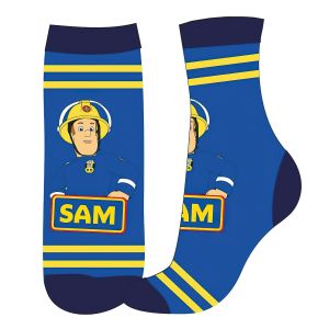 Dětské chlapecké ponožky POŽÁRNÍK SAM 5234058, modré, klasické (více velikostí)