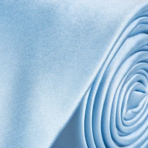 Kravata pánská AMJ úzká jednobarevná KI0011, světle modrá