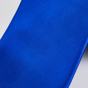 Kravata pánská AMJ úzká jednobarevná KI0016, královsky modrá