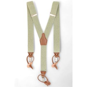 Šle pánské RANGER Dg35.051, délka 120cm, šíře 3,5cm, tvar Y, zelená režná