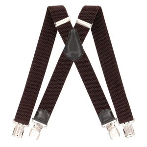Šle pánské RANGER Dj40.011, délka 130cm, šíře 4cm, tvar X, tmavě hnědé