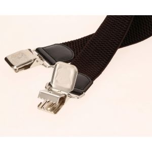 Šle pánské RANGER Dj40.011, délka 130cm, šíře 4cm, tvar X, tmavě hnědé