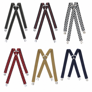 Šle pánské RANGER DT30, délka 130cm, šíře 3cm, tvar X (více barev, vzorů)