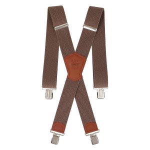 Šle pánské RANGER Dxz50.034, délka 130cm, šíře 5cm, tvar X, hnědé