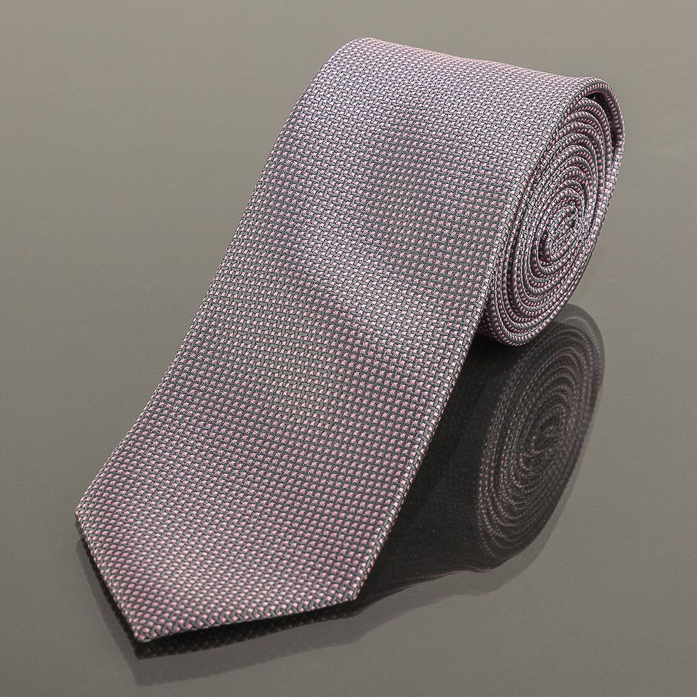 Kravata pánská AMJ puntíkovaná KU1405, růžová